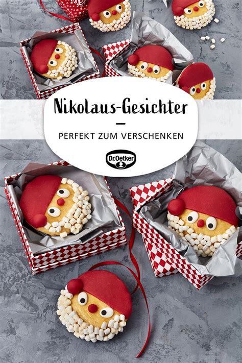 Nikolaus Gesichter Rezept Pl Tzchen Backen Weihnachten Weihnachten