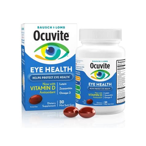 Ocuvite Eye Health X 30 Cápsulas Bausch Lomb Farmadon La Farmacia