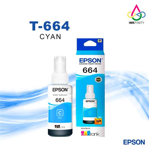 TINTA EPSON 664 CYAN Inkfinity