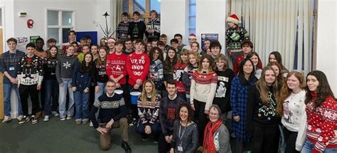 Sixth Form Christmas Jumper Day 7th December News The Marlborough C