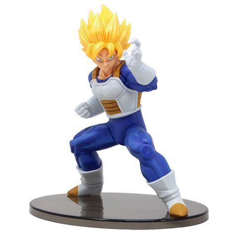 Banpresto Dragon Ball Z Chosenshi Retsuden Iii Vol 4 Super Saiyan Son Goku Figure Blue