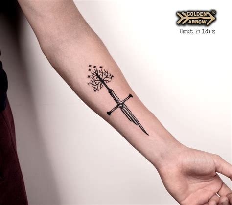 Tattoo Artist Umut Yıldız Lord of the rings tattoo Yüzüklerin