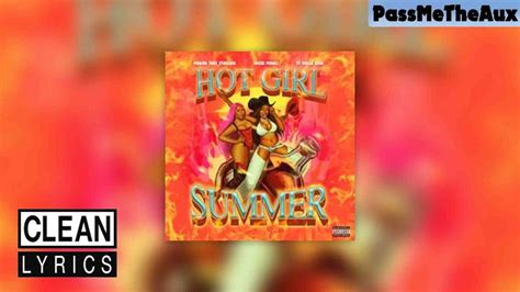 Clean Hot Girl Summer Megan Thee Stallion Feat Ty Dolla Ign And Nicki Minaj Youtube Music