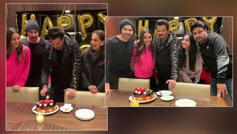 Anil Kapoor Celebrates His 64th Birthday With The Cast Of Jug Jugg Jeeyo