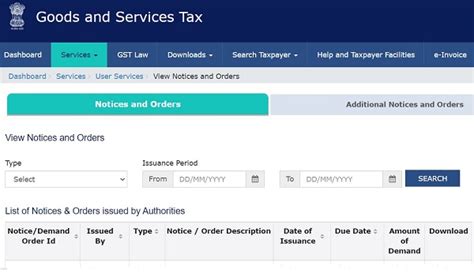 Gst Portal Integrates Notices And Additional Notices In A Single Window