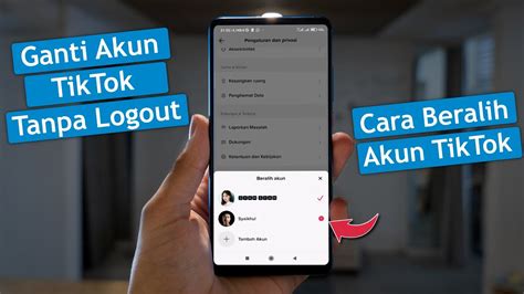 Cara Beralih Akun Tiktok Ke Akun Lain YouTube