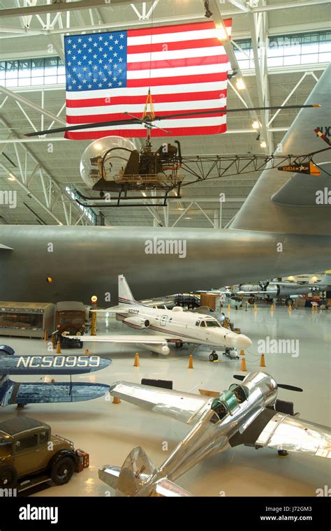 Museumsgalerie Evergreen Aviation And Space Museum Mcminnville Oregon Stockfotografie Alamy