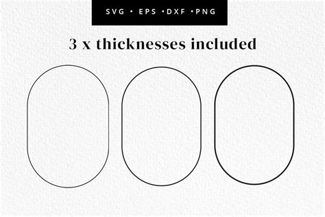 Arch And Oval Svg Boho Svg Cut Files Arc Shape Svg Oval Etsy