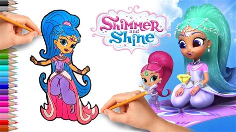 How To Draw Princess Samira From Shimmer And Shine Art Howtodraw