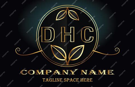 Premium Vector | Dhc letter logo