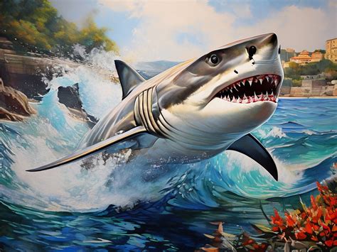 Solve Shark Missile Jigsaw Puzzle Online With 20 Pieces