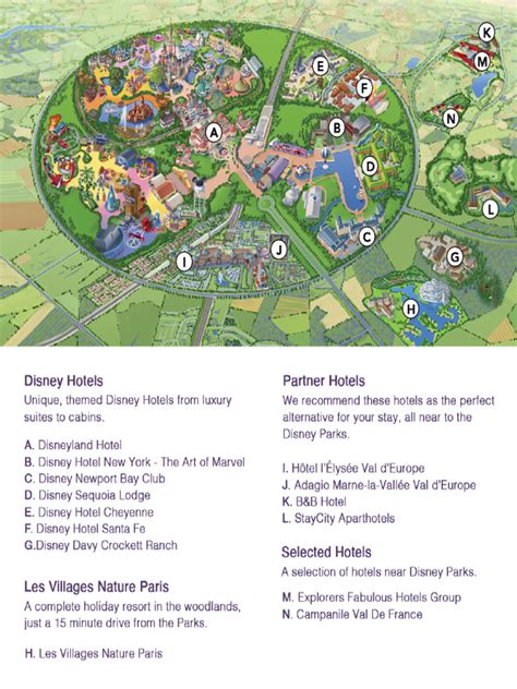 Disneyland Paris Map | PDF