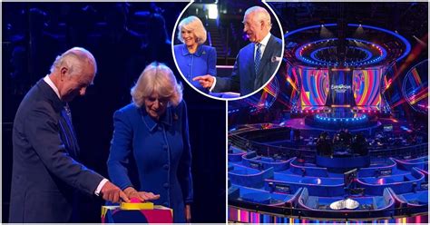 Watch: King Charles and Camilla Eurovision unveil Eurovision stage ...