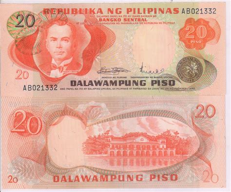 Philippines Peso Unc Currency Note Kb Coins Currencies