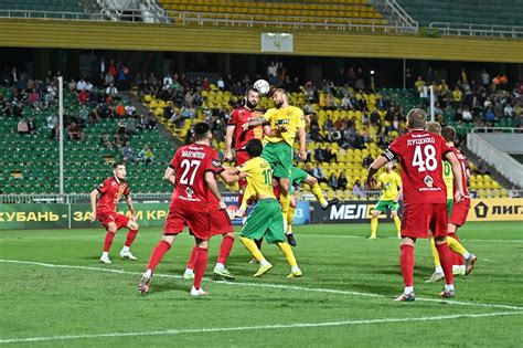 «Арсенал» не забивал голы кубанцам в двух | ФК «Арсенал» Тула