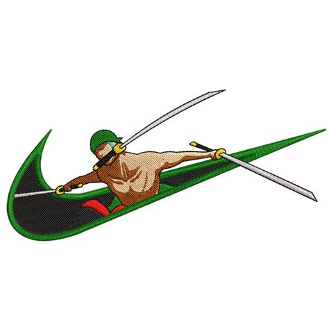 Roronoa Zoro Sword Embroidery Design Sizes