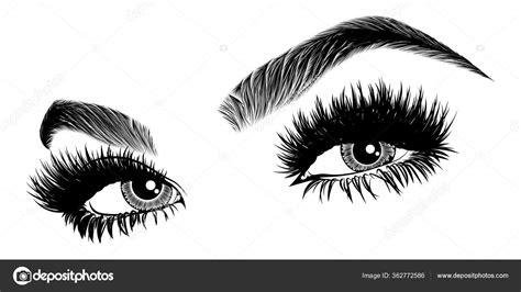 Eyelash Drawing