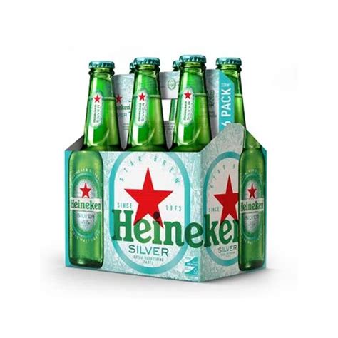 Super El Trebol Six Pack Cerveza Heineken Silver Botella Cc