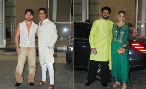 Akshay Kumar Tiger Shroff And Team Bade Miyan Chote Miyan At Director Ali Abbas Zafars Iftaar