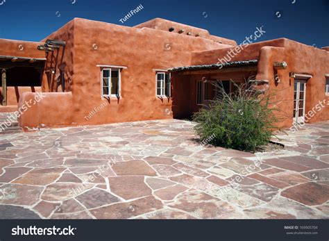 Classic Adobe House Stock Photo 169905704 : Shutterstock