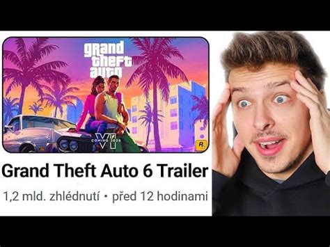 Prvn Reakce Na Gta Vi Trailer Youtube