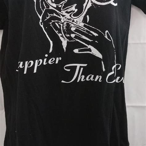 Billie Eilish Happier Than Ever Band Tee Black Depop