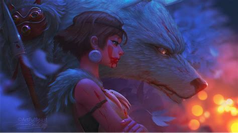 Princess Mononoke [1920x1080] : r/wallpaper