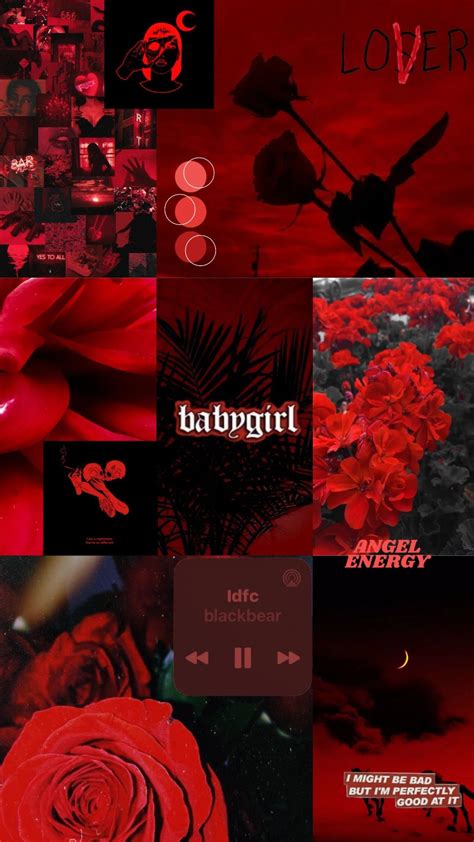 61 Aesthetic Pictures Red Iwannafile
