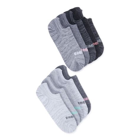 Reebok Womens Performance Lightweight Liner Socks 10 Pack