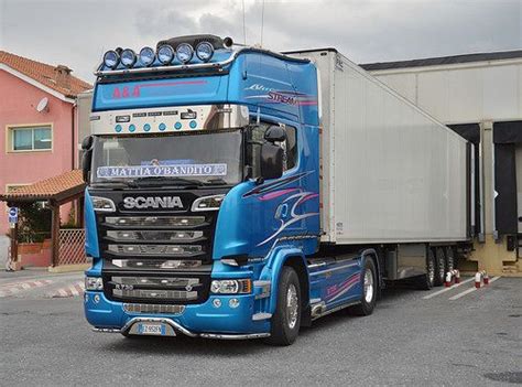 I A A Trasporti Scania Streamline V8 R730 TL Blue Stream Edition