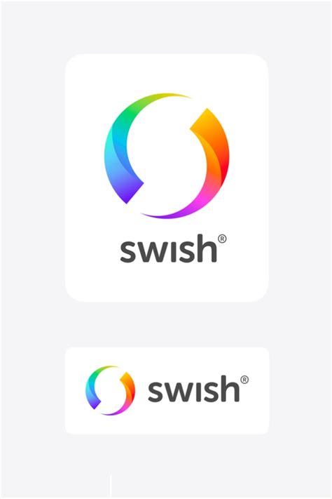 Adjusted Swish Logotype For Branding Design