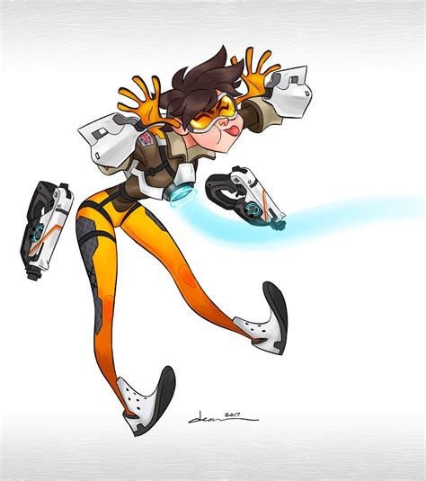 Overwatch Tracer Tracer Fanart Overwatch