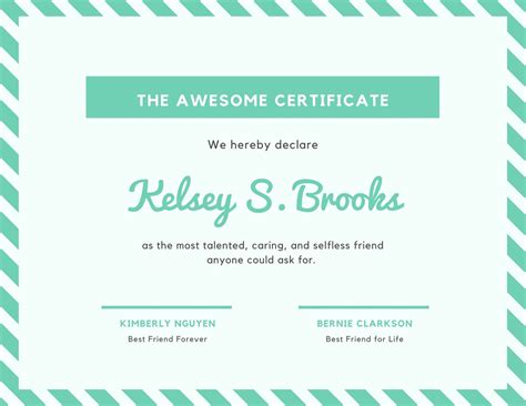 Customize 50 Funny Certificates Templates Online Canva