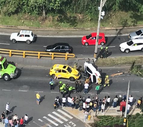 Una persona herida dejó accidente de transito en las Palmas Alerta Paisa