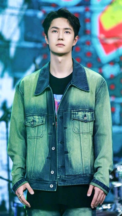 王一博 YiBo天天向上 Denim jacket Jackets Fashion