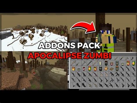 MELHOR ADDONS PACK DE APOCALIPSE ZUMBI PARA O MINECRAFT PE 1 16 1 17