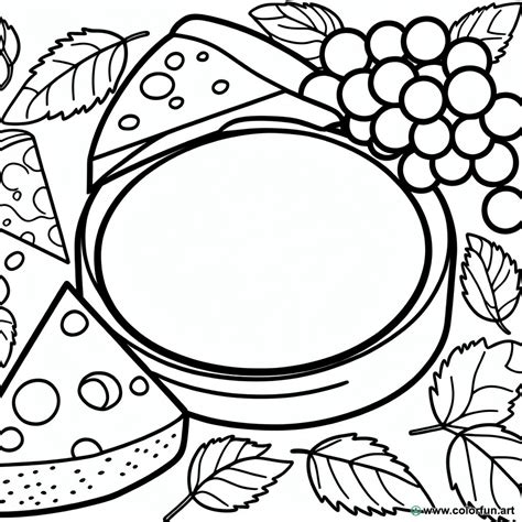 Coloriage D Un Fromage Gourmand T L Charger Ou Imprimer Gratuitement