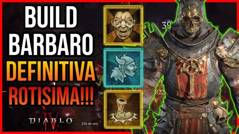 Diablo La Mejor Build Del Barbaro Nivel Youtube