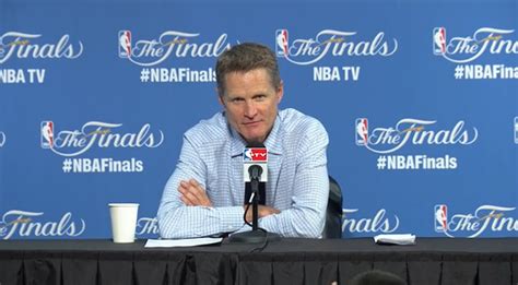 Golden State Warriors coach Steve Kerr from podium after Game 5: 'We've ...