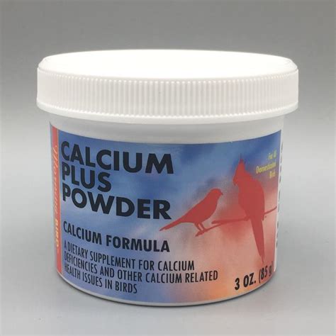 Calcium Plus Powder - Bird Supplement & Vitamins – Morning Bird Products