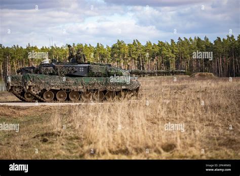 German Soldiers Assigned To The 93 Armored Demonstration Battalion 9th