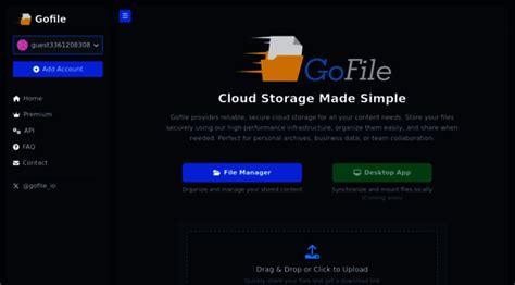 gofile.io - Gofile - Cloud Storage Made Si... - Gofile