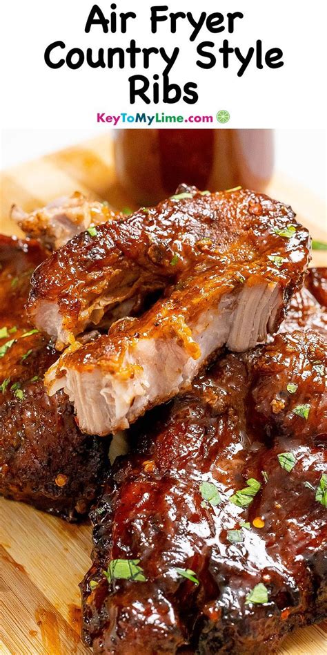 30 Minute Air Fryer Country Style Ribs Boneless Pork Ribs In Air Fryer