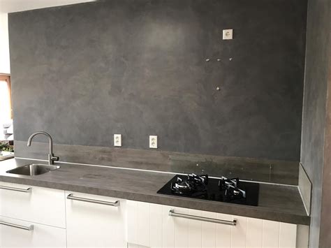 Keuken Met Betonlook Muur - rvbangarang.org