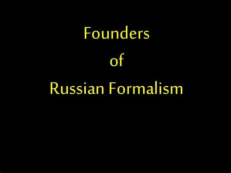 Russian formalism