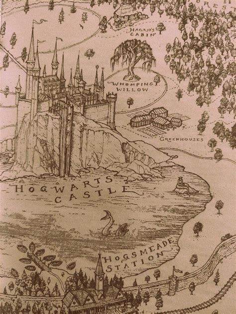 Hogwarts map – Artofit