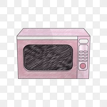 Microwave Oven Vector Design Images Cartoon Style Microwave Oven