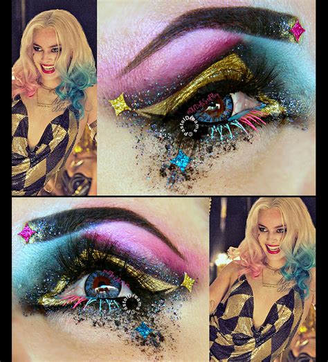 Harley Quinn Inspired Makeup - Mugeek Vidalondon