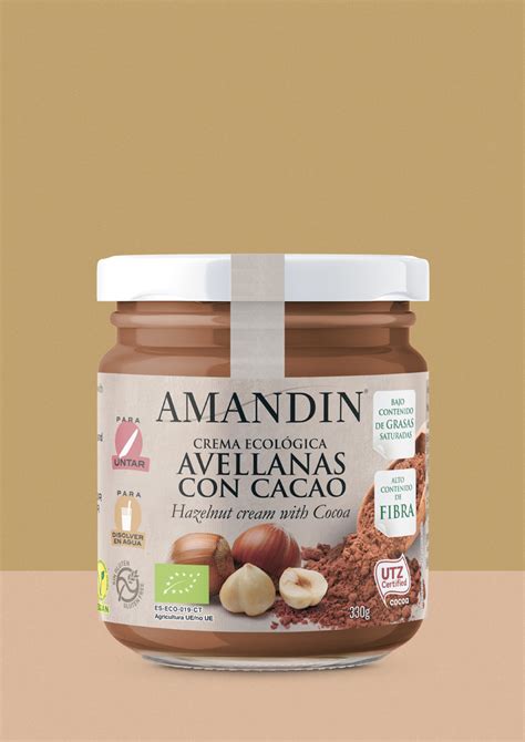 Crema De Avellanas Con Cacao Amand N Productos Ecol Gicos