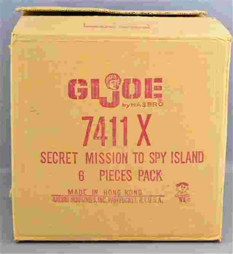 Hasbro Gi Joe Secret Mission To Spy Island Shipper Box May 02 2020